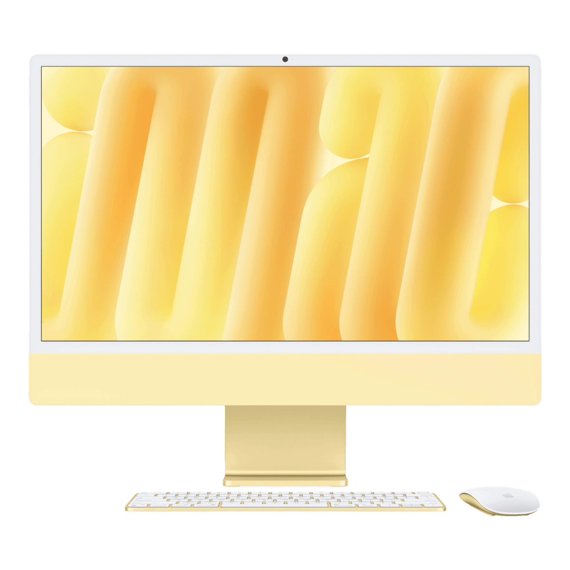 iMac (All In One) 24-inch (2024) Z1K2 - M4 chip 10-Core CPU 10-Core GPU 24GB Unified Memory 512GB SSD Storage Yellow - alAsil